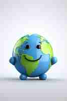 Free photo 3d earth planet shape