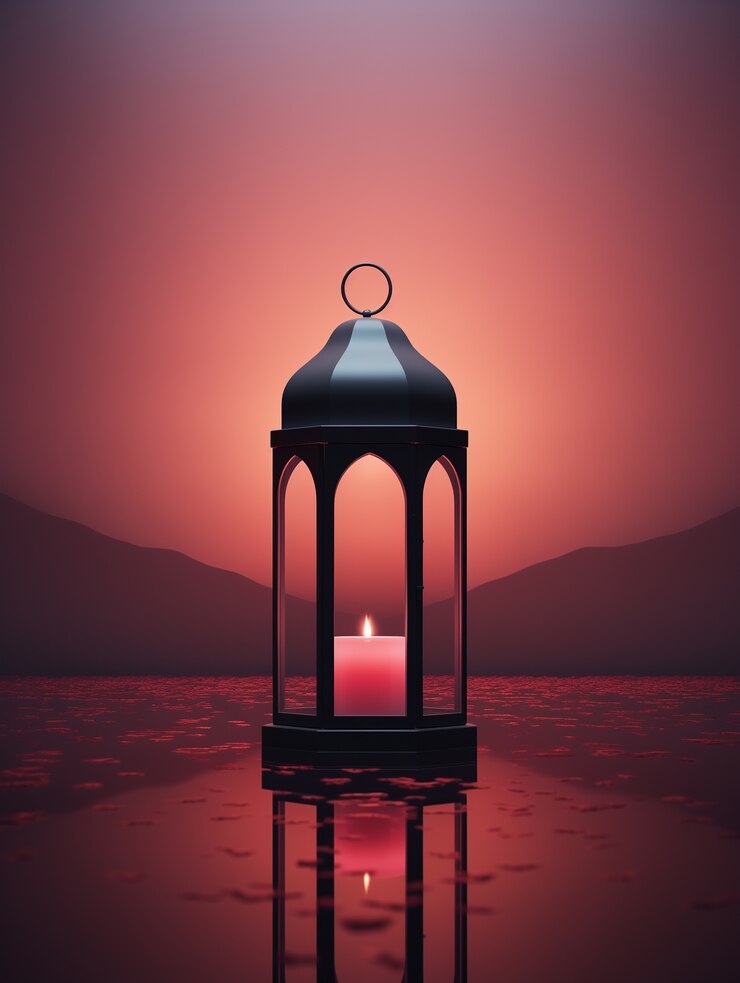 Free Photo 3d elements for islamic ramadan celebration