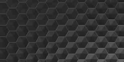 Free photo 3d geometric abstract hexagonal wallpaper background