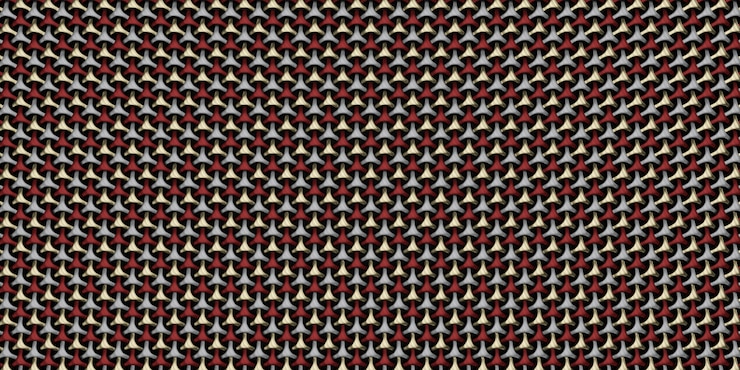 Free Photo 3d geometric weave abstract wallpaper background