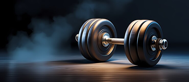 Free Photo 3d gym equipment