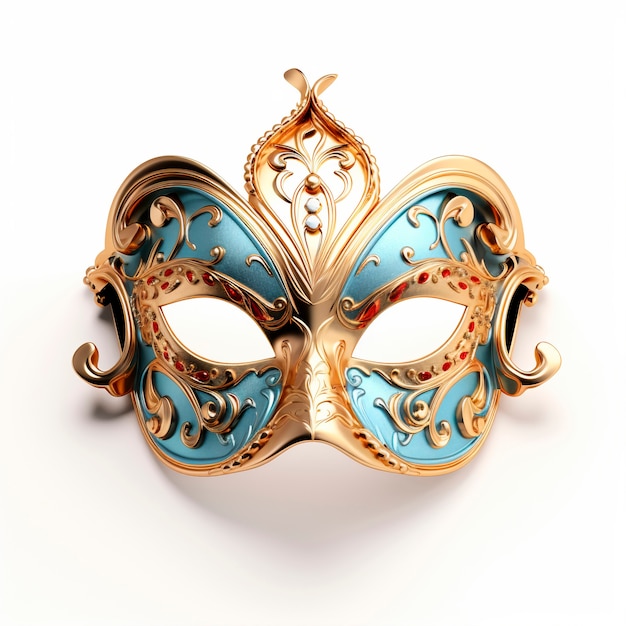 Maschera 3d per il carnevale