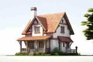 Free photo 3d model for house building