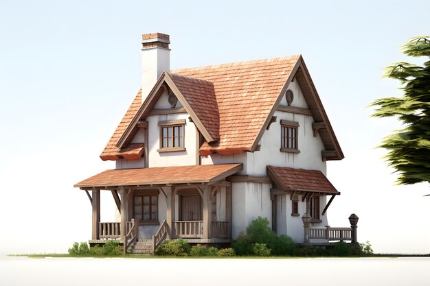 주택 건설을 위한 3D 모델