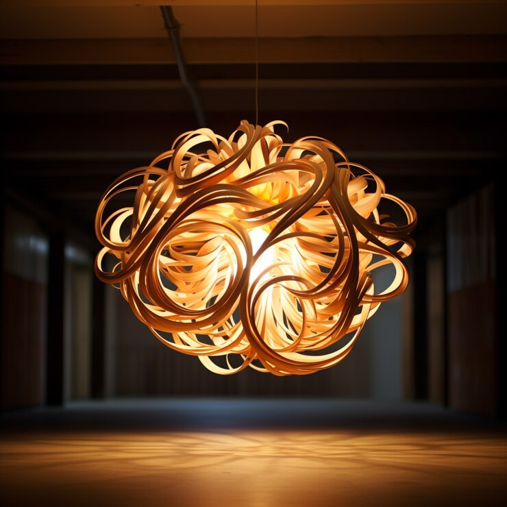 무료 Photo 3d 모던 램프 디자인