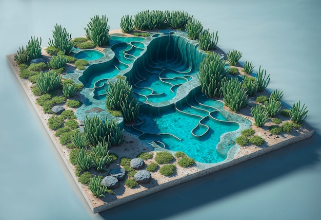 What are the 3 layers of a landscape