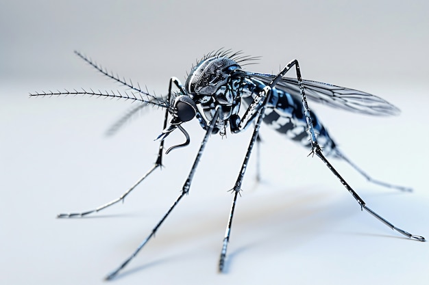 Free photo 3d mosquito in studio