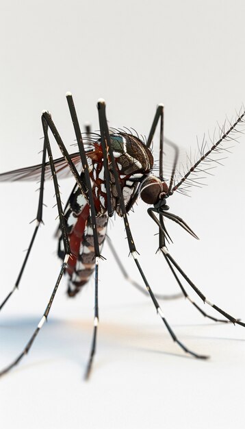 3d mosquito in studio