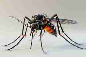 Free photo 3d mosquito in studio