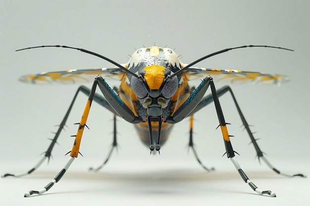 3d mosquito in studio