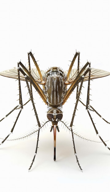 Free photo 3d mosquito in studio