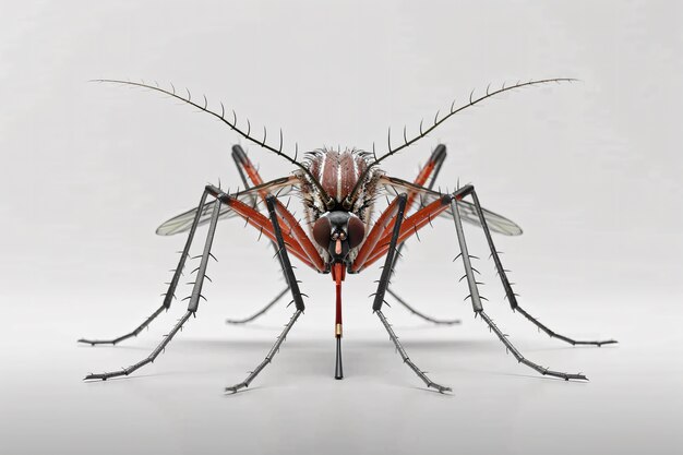 3d mosquito in studio