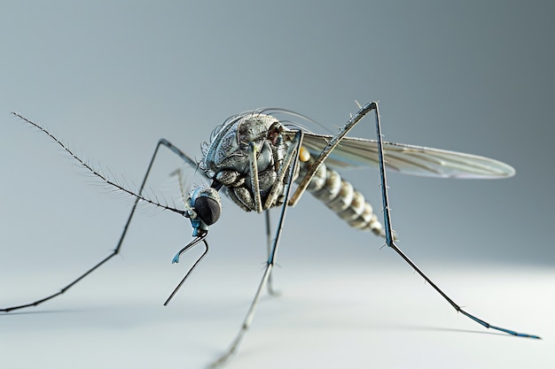 3d mosquito in studio