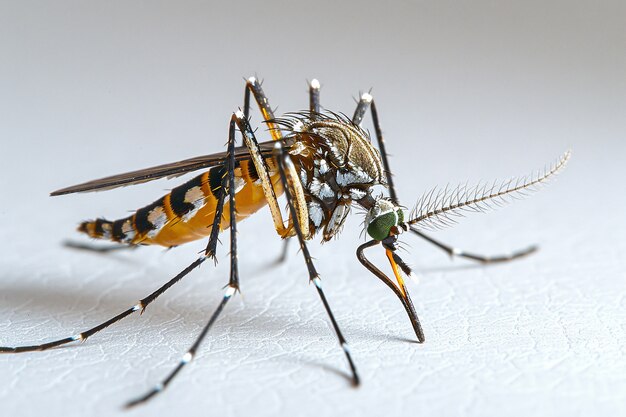 3d mosquito in studio