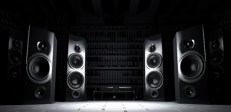 Free Photo 3d music related scene