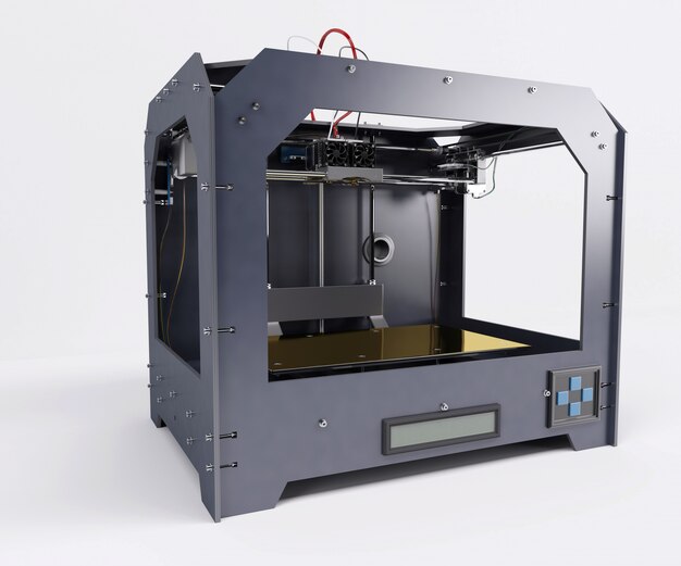 인쇄 준비된 3D 프린터