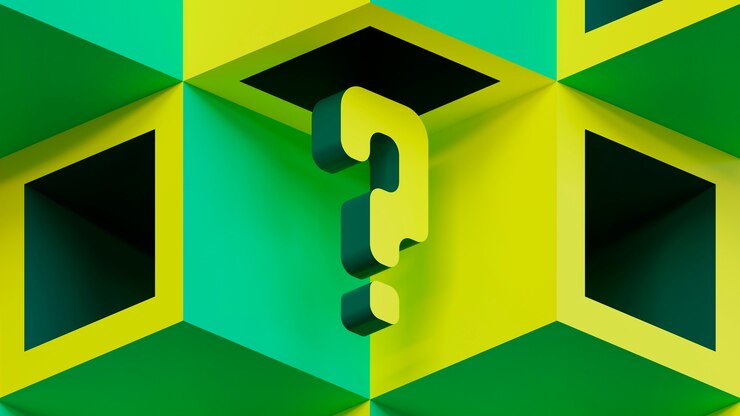 मुफ़्त फोटो 3d questions boxes suprise concept