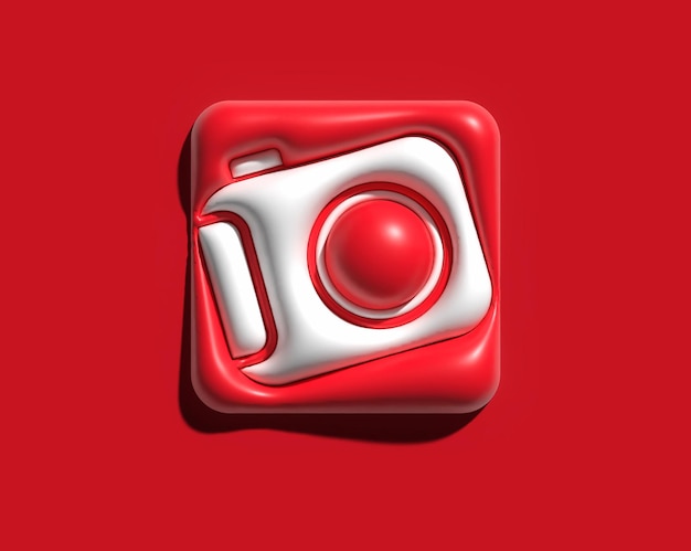 3D Render Camera Icon