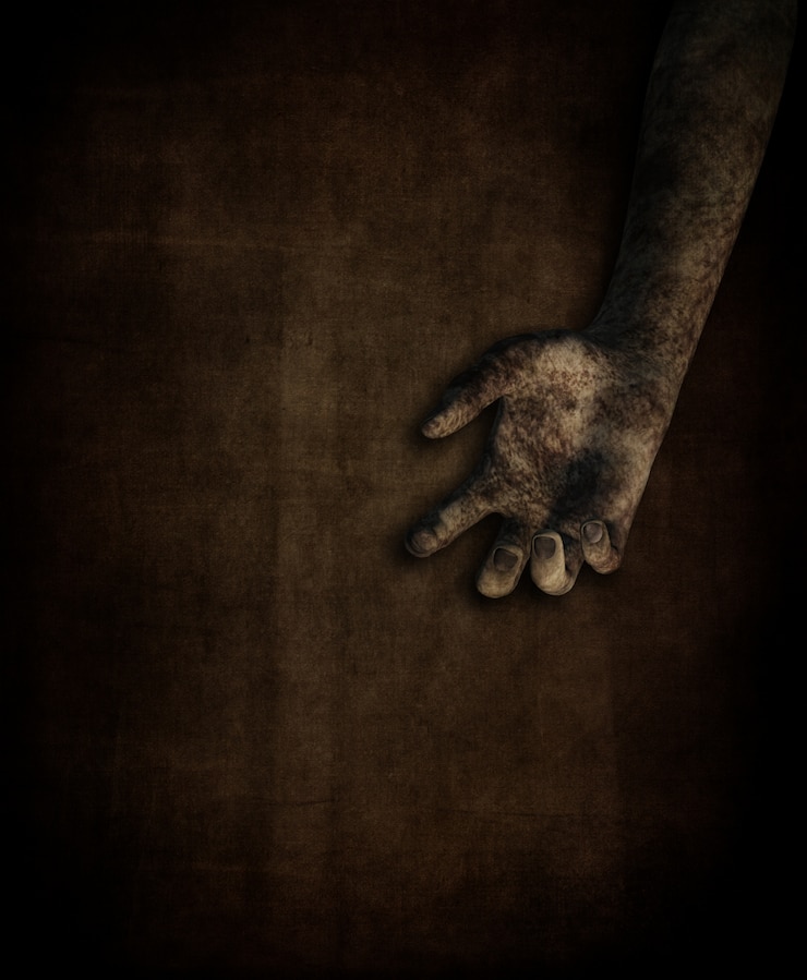 Free Photo 3d render of a dirty female hand