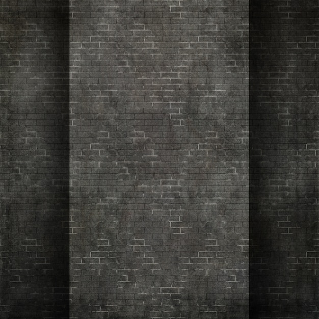 Free photo 3d render of a grunge style brick wall texture background