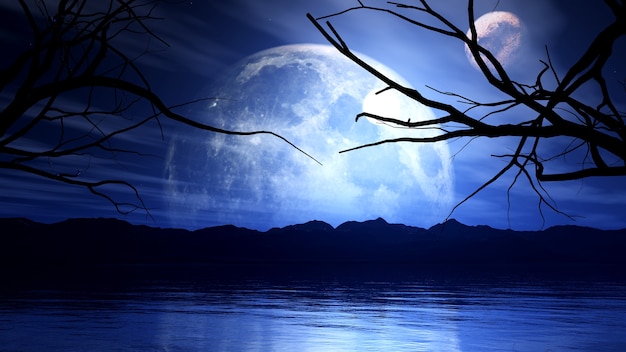 Moonlight Background Images - Free Download on Freepik