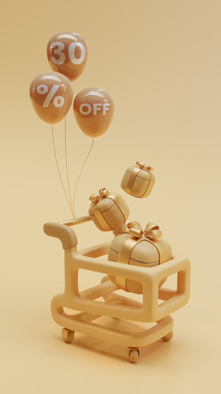 Бесплатный Фотография 3d-рендеринг 3d-номеров скидок