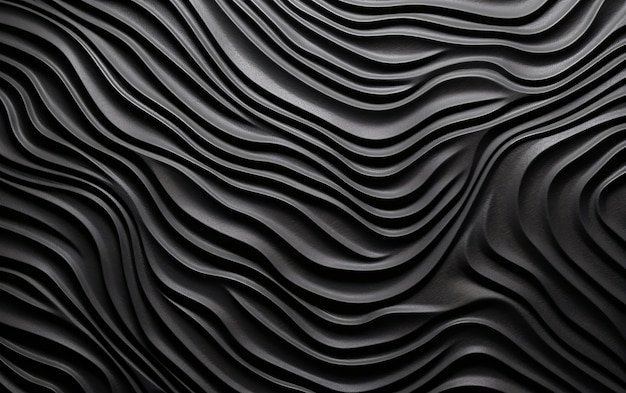 Free photo 3d rendering of abstract black and white background