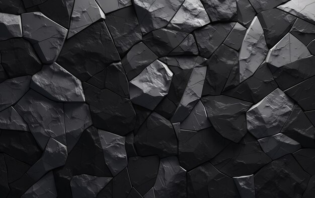 3d rendering of abstract black and white background