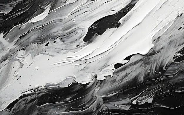 3d rendering of abstract black and white background