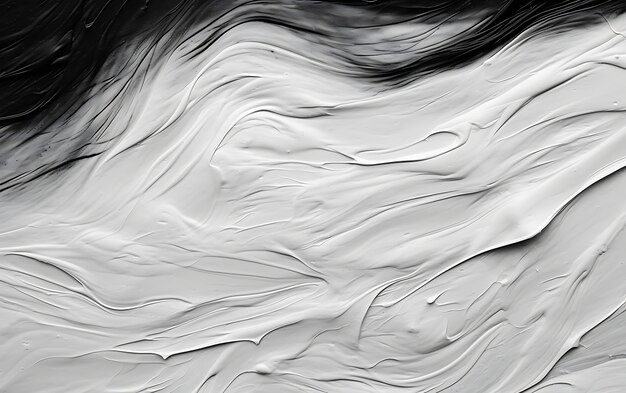 3d rendering of abstract black and white background