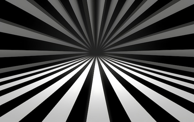 Free photo 3d rendering of abstract black and white background