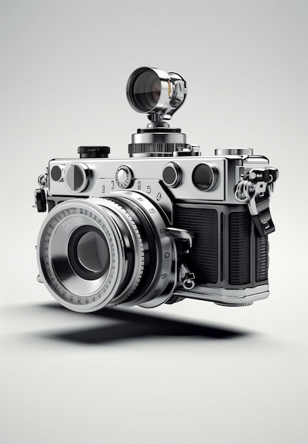 3D レンダリング カメラと写真フィルム