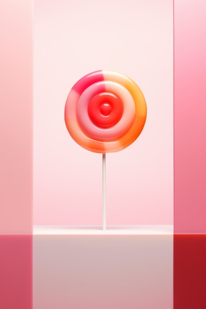 3d rendering of delicious candies