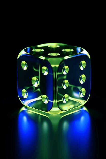 3d rendering of dices