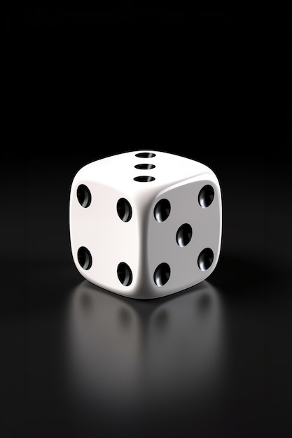 Free photo 3d rendering of dices