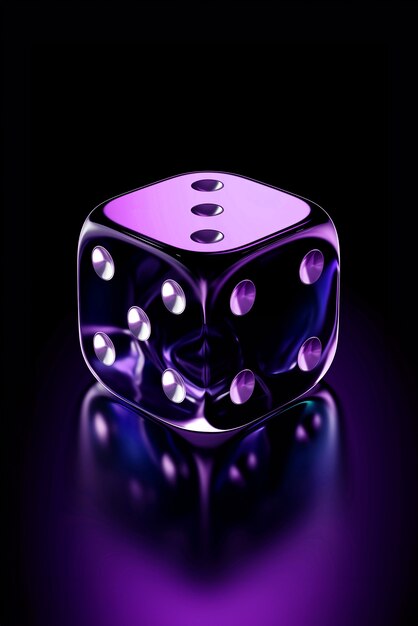 3d rendering of dices