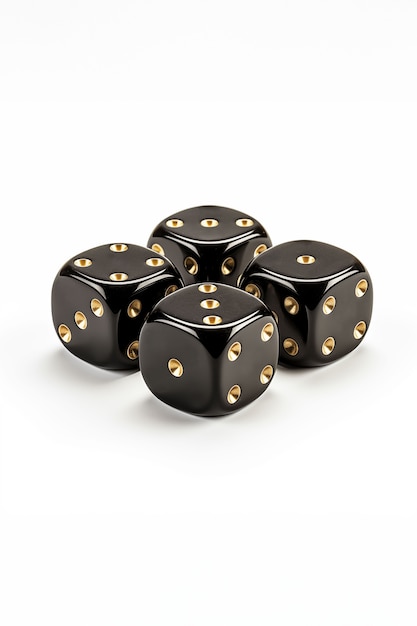 3d rendering of dices