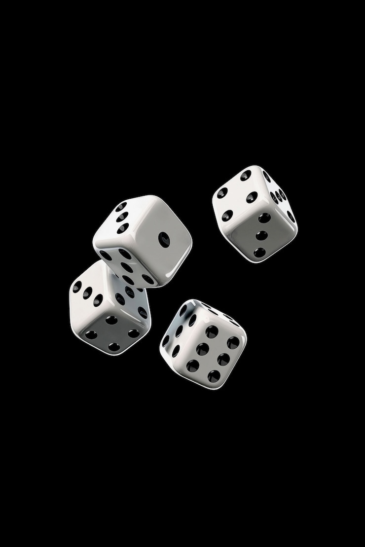 Free Photo 3d rendering of dices