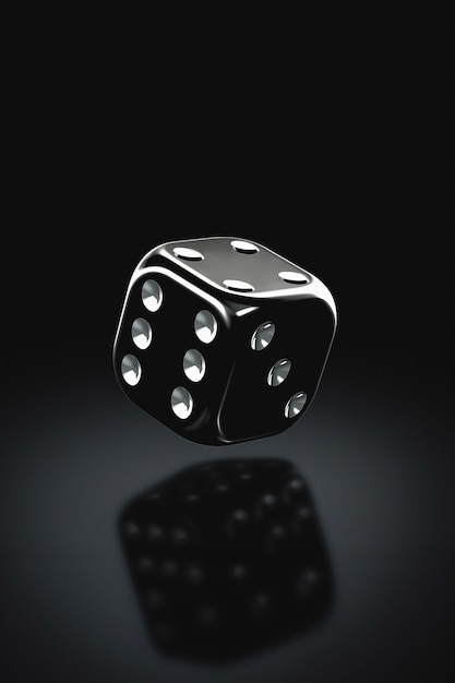 3d rendering of dices