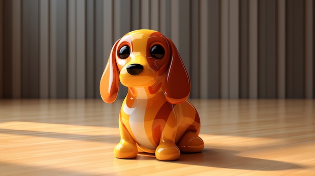 Free photo 3d rendering of dog toy