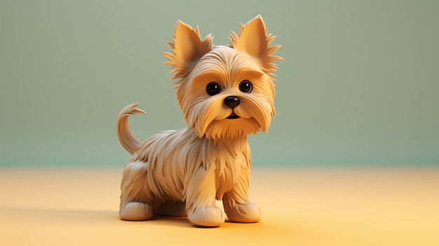 Free photo 3d rendering of dog toy