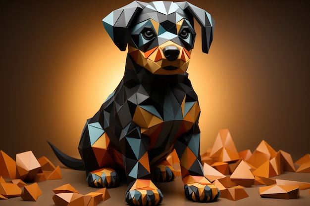 3D-рендеринг игрушки для собаки