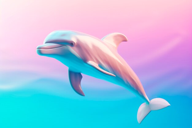 Free Photo | 3d rendering of dolphin