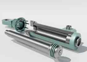 Free photo 3d rendering of hydraulic elements