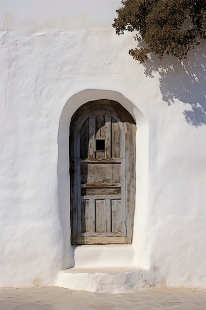 3d rendering of mediterranean door