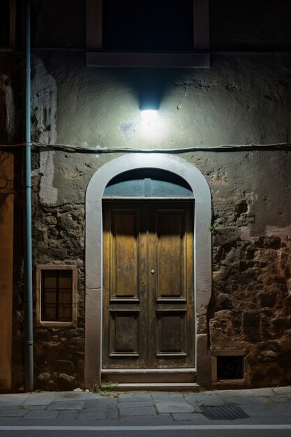 3d rendering of mediterranean door