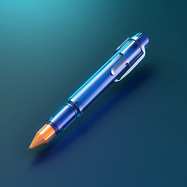 生成されたペン AI の 3D レンダリング