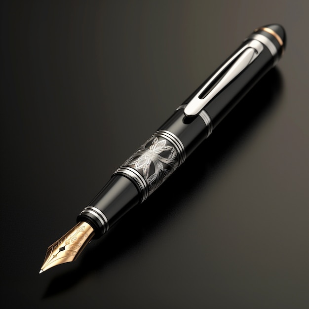 Free photo 3d rendering of pen ai generated