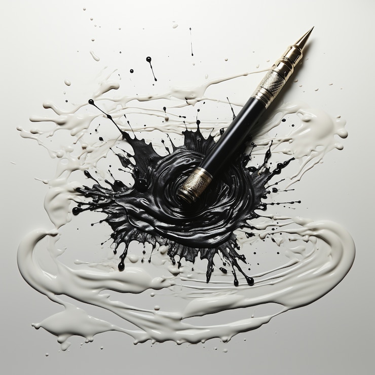 Free Photo 3d rendering of pen ai generated