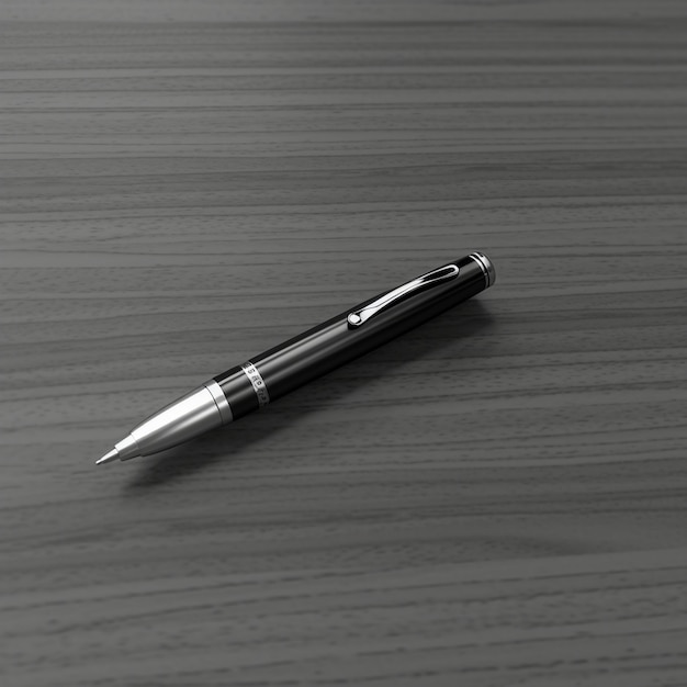 Free photo 3d rendering of pen ai generated